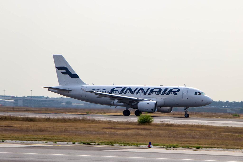 Frankfurt Airport: Finnair (AY / FIN) |  Airbus A319-112 A319 | OH-LVK | MSN 2124