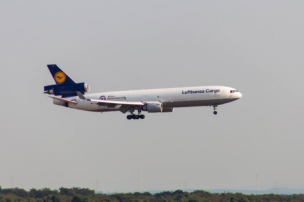 Frankfurt Airport: Lufthansa Cargo (/ GEC) |  McDonnell Douglas MD-11F MD11 | D-ALCC | MSN 48783