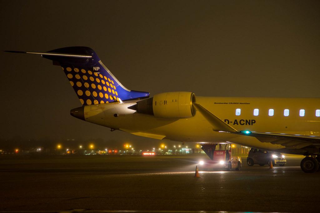 7. Vorfeldrundfahrt 2016: Eurowings Bombardier CRJ-900LR D-ACNP