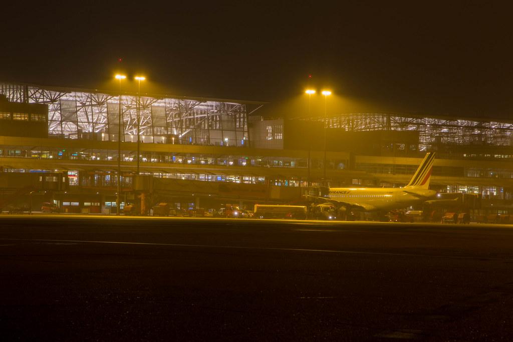 7. Vorfeldrundfahrt 2016: Airfrance am Terminal