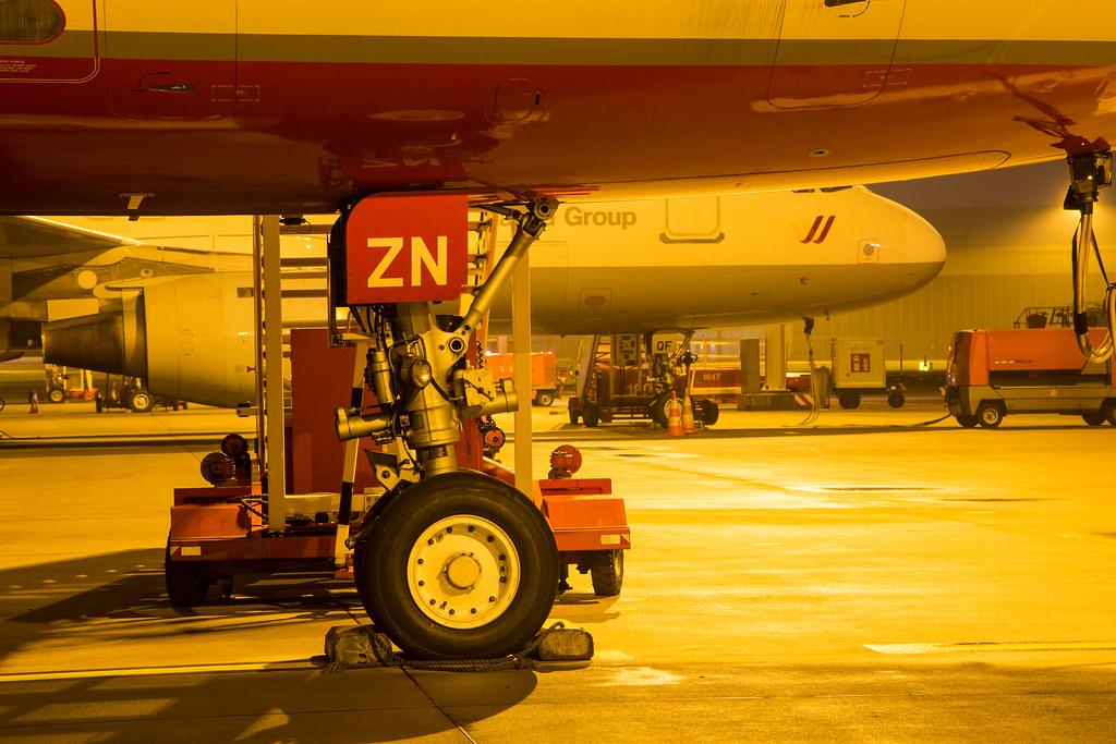 7. Vorfeldrundfahrt 2016: Fahrwerk Airberlin