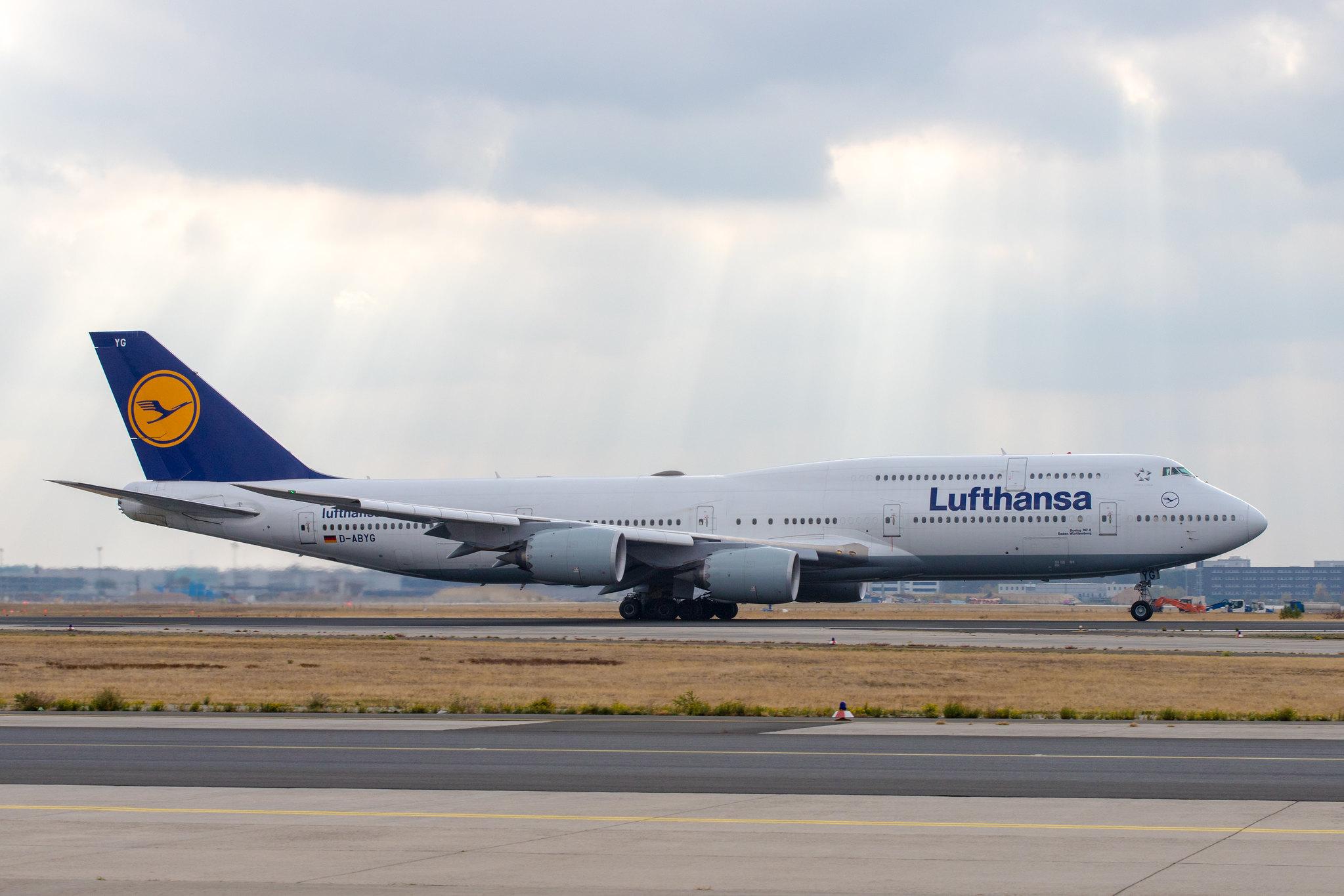 Frankfurt Airport: Lufthansa (LH / DLH) |  Boeing 747-830 B748 | D-ABYG | MSN 37831