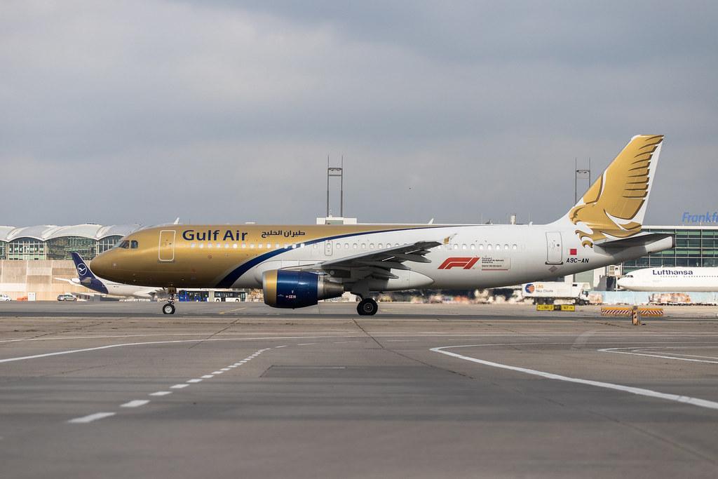 Frankfurt Airport: Gulf Air (GF / GFA) |  Airbus A320-214 A320 | A9C-AN | MSN 4865