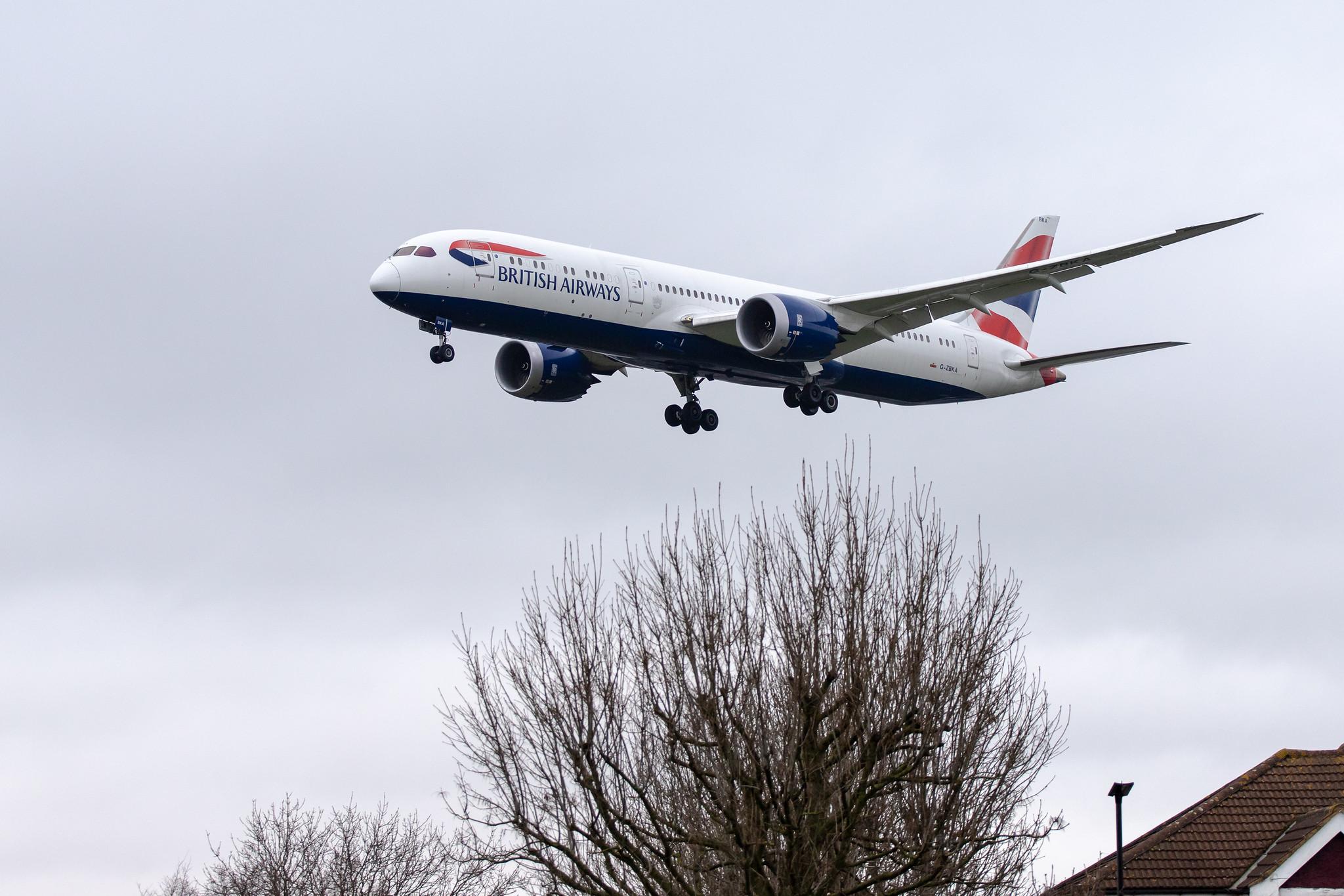 London Heathrow Airport: British Airways (BA / BAW) |  Boeing 787-9 Dreamliner B789 | G-ZBKA | MSN 38616