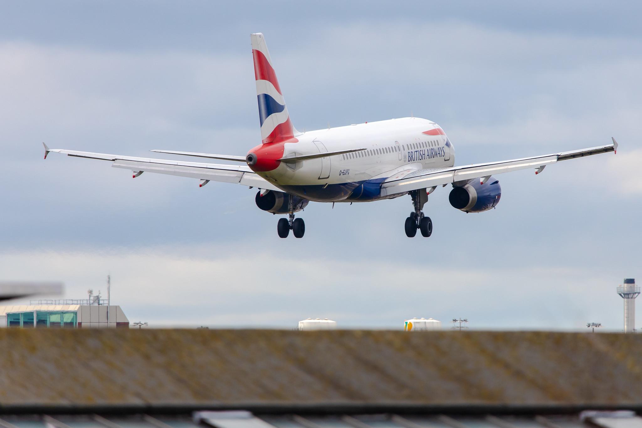 London Heathrow Airport: British Airways (BA / BAW) |  Airbus A319-131 A319 | G-EUPG | MSN 1222