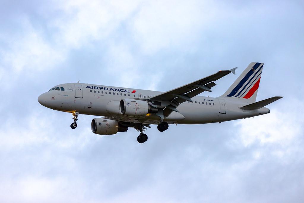 London Heathrow Airport: Air France (AF / AFR) |  Airbus A319-111 A319 | F-GRXF | MSN 1938