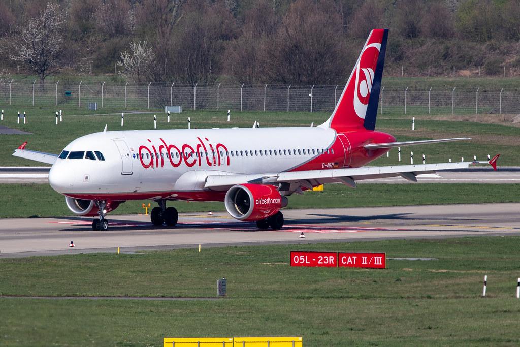 Düsseldorf Airport: Eurowings (EW / EWG) | Livery: Airberlin Livery | Airbus A320-216 A320 | D-ABZI | MSN 3328