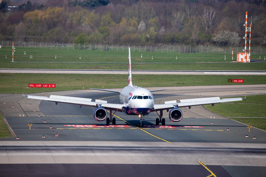 Düsseldorf Airport: British Airways (BA / BAW) |  Airbus A320-232 A320 | G-EUYD | MSN 3726