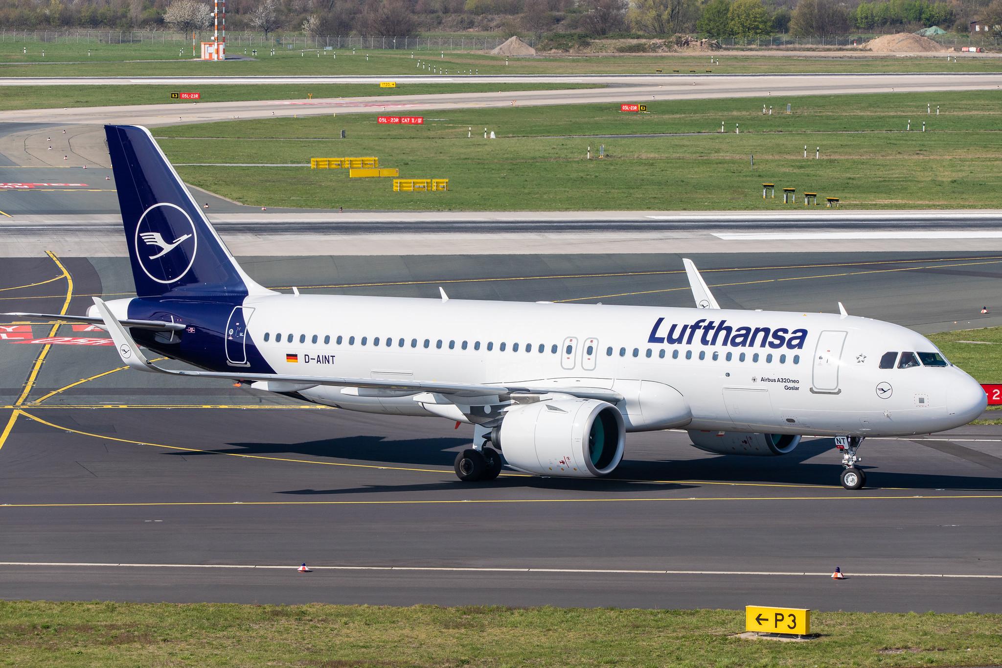 Düsseldorf Airport: Lufthansa (LH / DLH) |  Airbus A320-271N A20N | D-AINT | MSN 8708