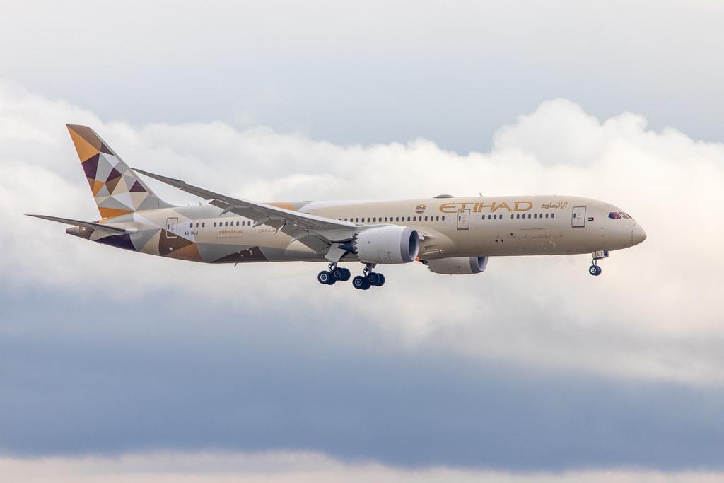 Frankfurt Airport: Etihad (EY / ETD) |  Operator: Etihad Airways |  Boeing 787-9 Dreamliner B789 | A6-BLJ | MSN 39657