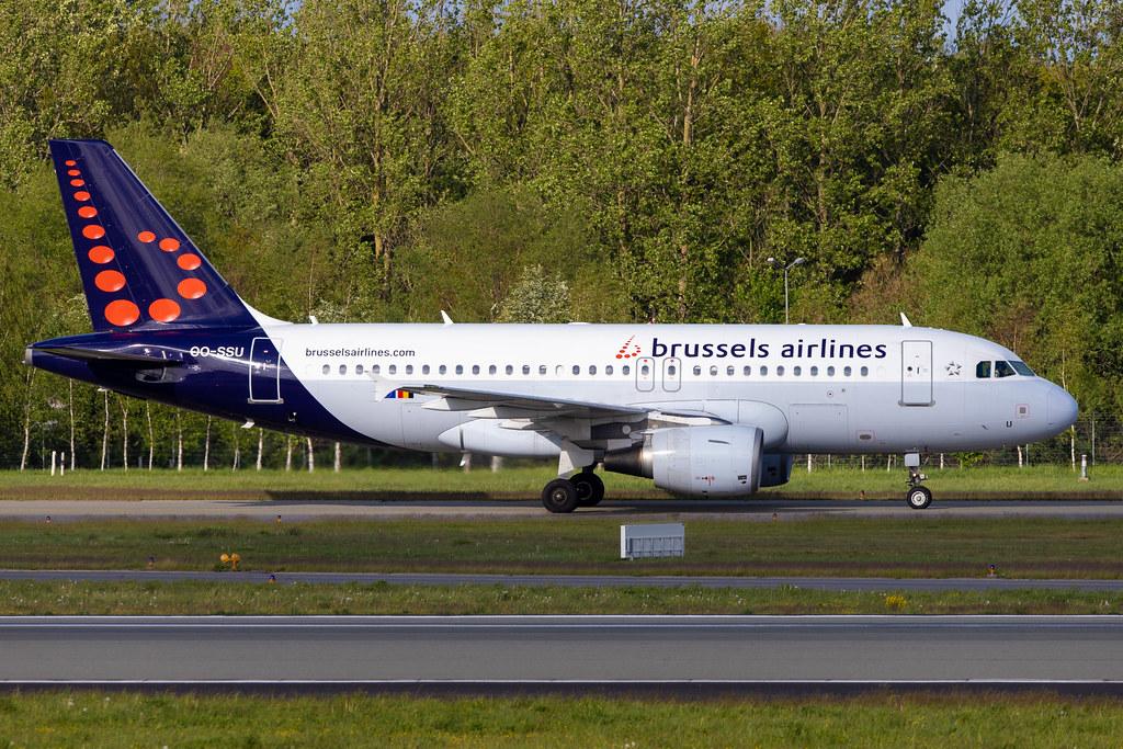 Hamburg Airport: Brussels Airlines (SN / BEL) |  Airbus A319-111 A319 | OO-SSU | MSN 2230
