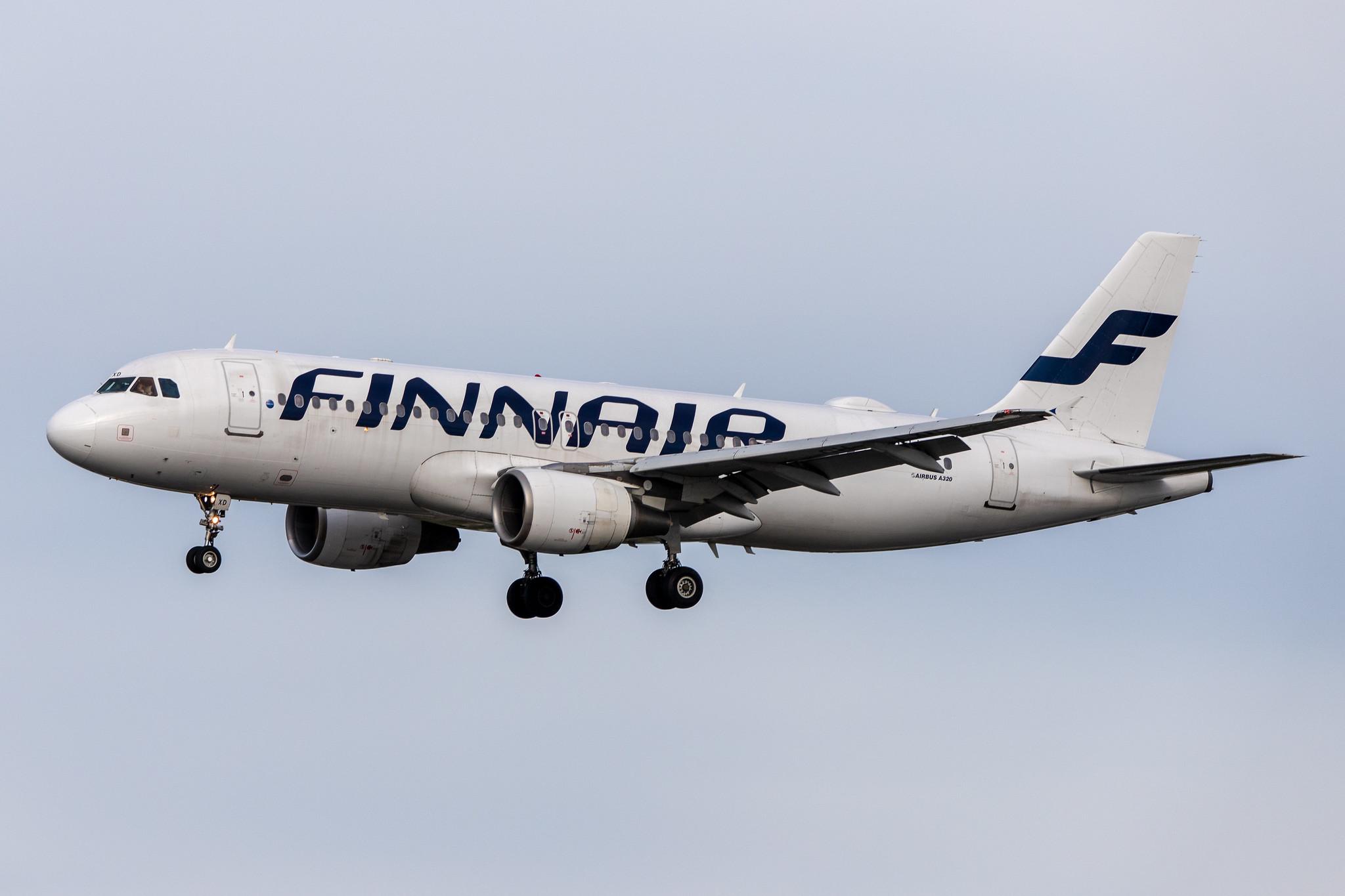 Hamburg Airport: Finnair (AY / FIN) |  Airbus A320-214 A320 | OH-LXD | MSN 1588
