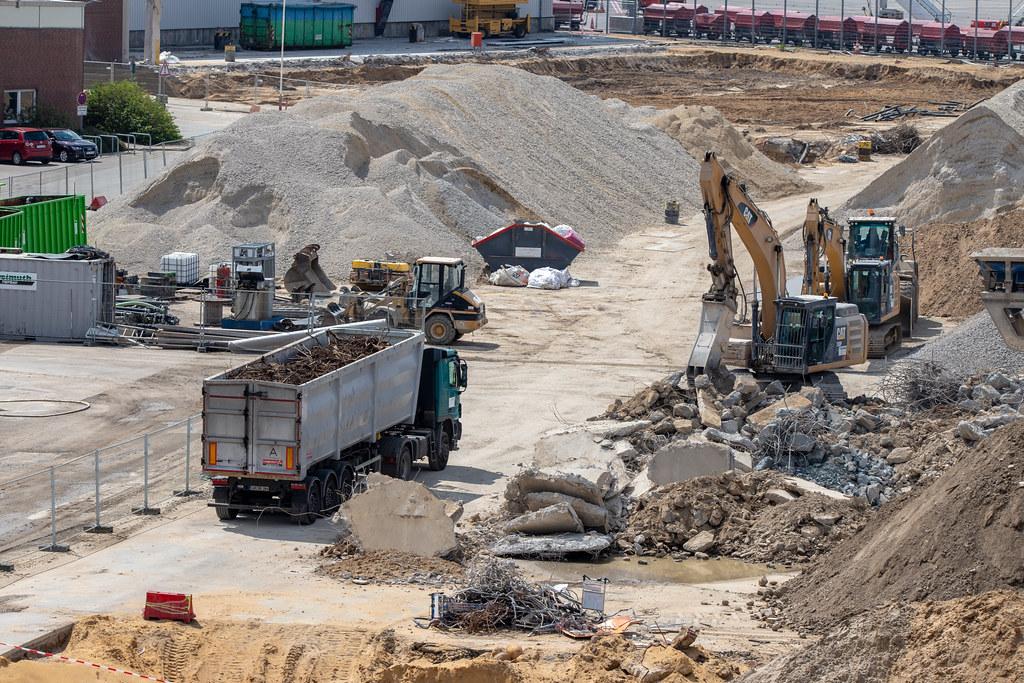 Hamburg Airport: Baustelle |