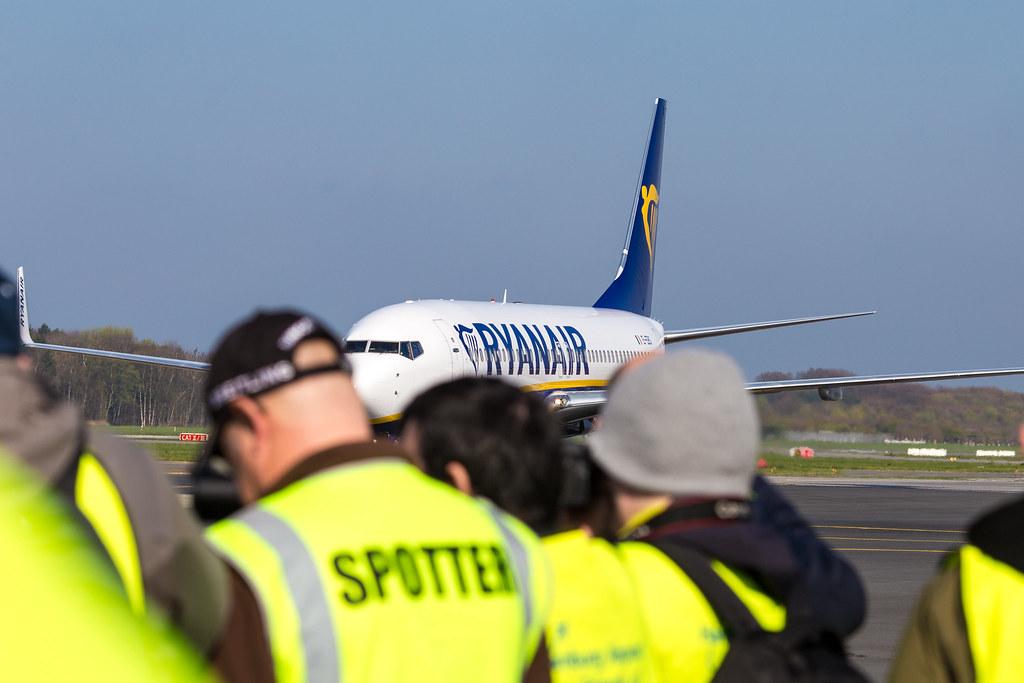 Hamburg Airport: Ryanair (FR / RYR) |  Boeing 737-8AS B738 | EI-EKT | MSN 38505