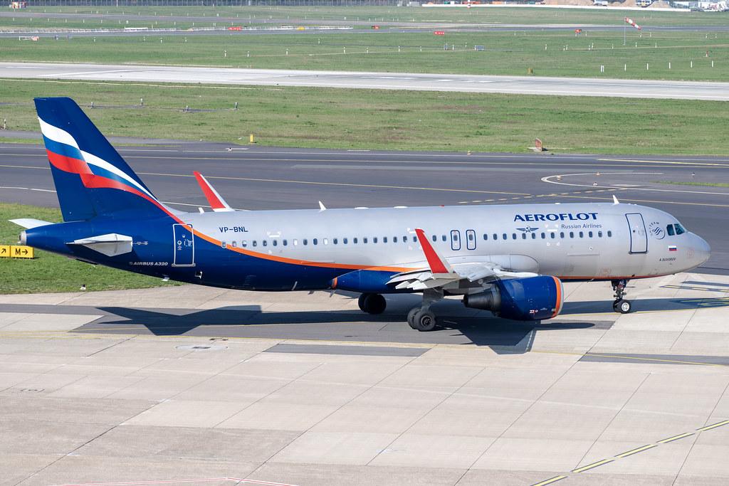 Düsseldorf Airport: Aeroflot (SU / AFL) |  Airbus A320-214 A320 | VP-BNL | MSN 5580