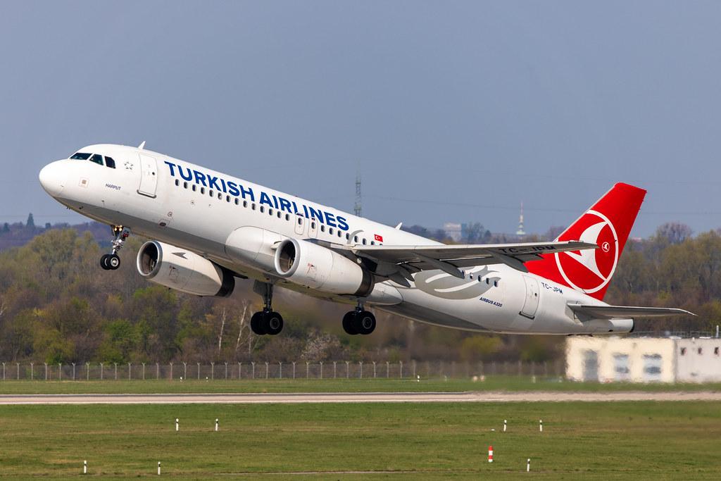 Düsseldorf Airport: Turkish Airlines (TK / THY) |  Airbus A320-232 A320 | TC-JPM | MSN 3341