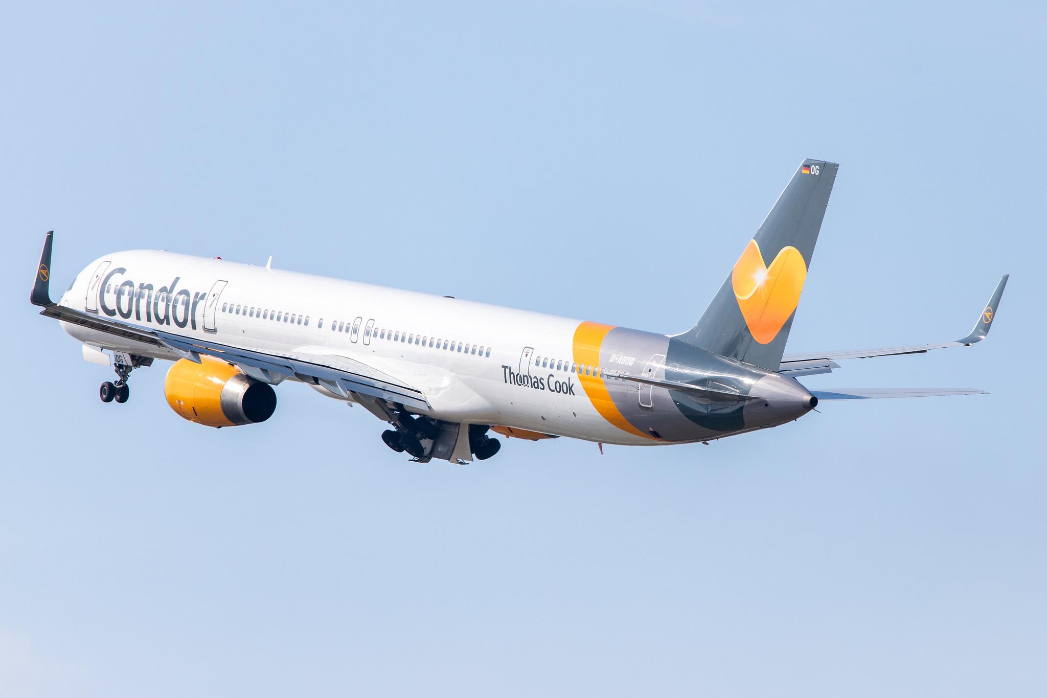 Düsseldorf Airport: Condor (DE / CFG) |  Boeing 757-330 B753 | D-ABOG | MSN 29014