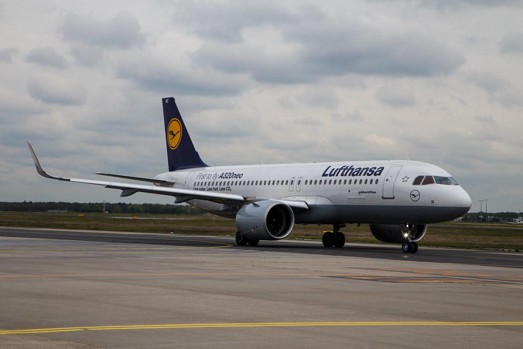 Spottertour am FRA: Lufthansa A320neo