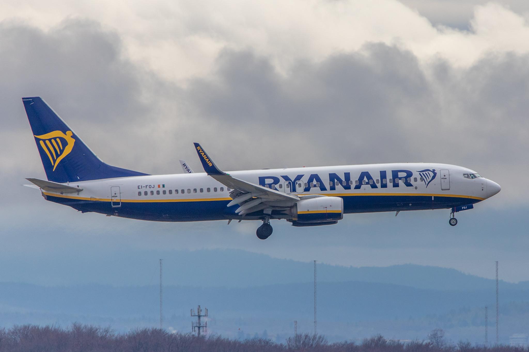 Frankfurt Airport: Ryanair (FR / RYR) |  Boeing 737-8AS B738 | EI-FOJ | MSN 44722