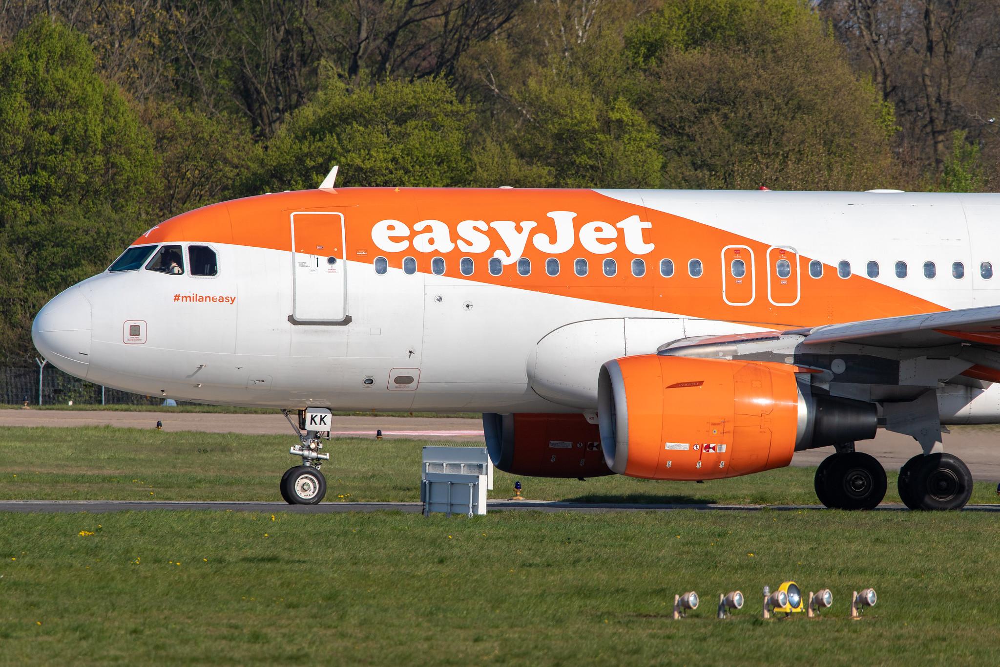 Hamburg Airport: easyJet (U2 / EZY) | Operator: easyJet Europe |  Airbus A319-111 A319 | OE-LKK | MSN 3426