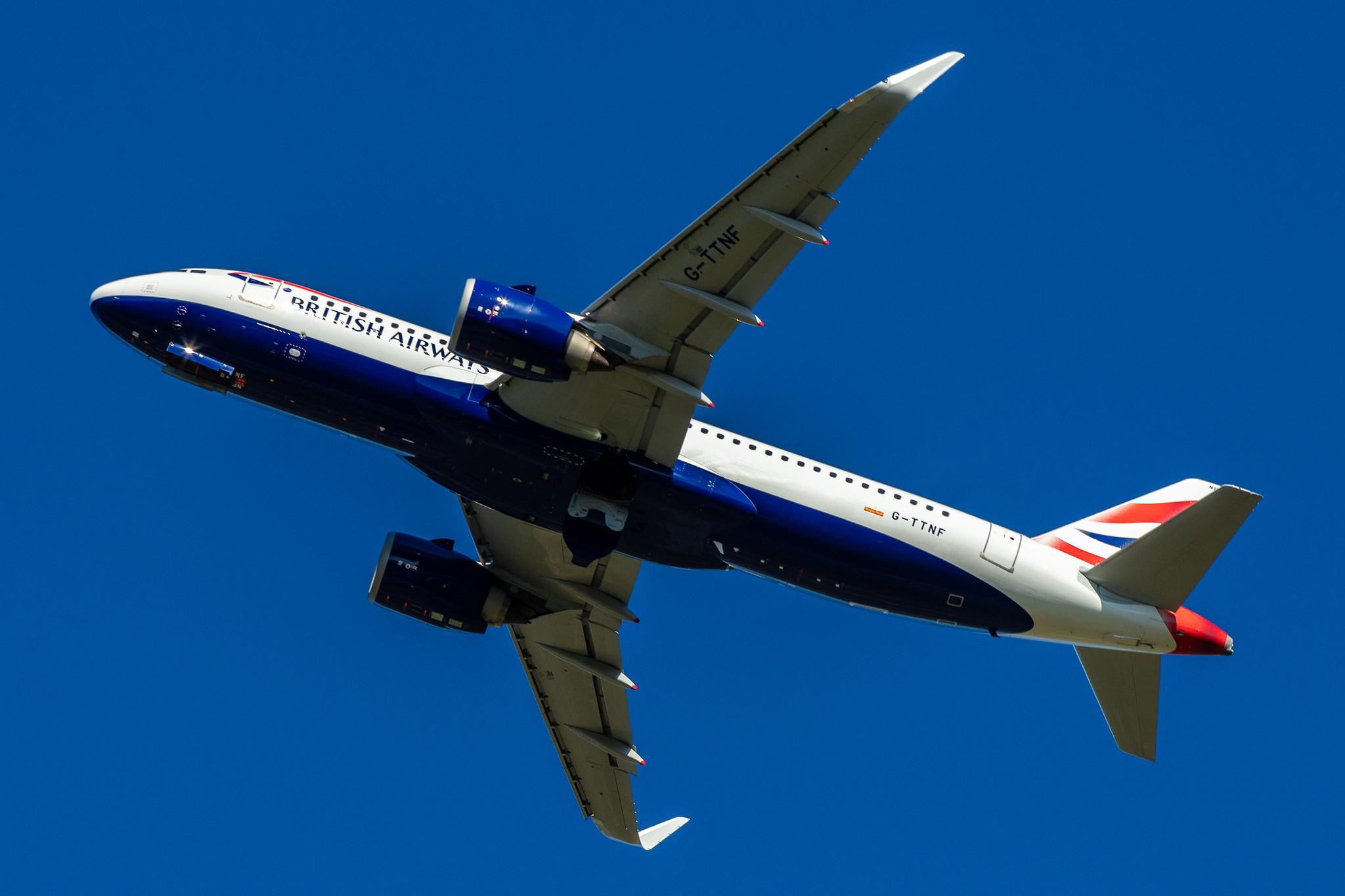 Hamburg Airport: British Airways (BA / BAW) |  Airbus A320-251N A20N | G-TTNF | MSN 8408