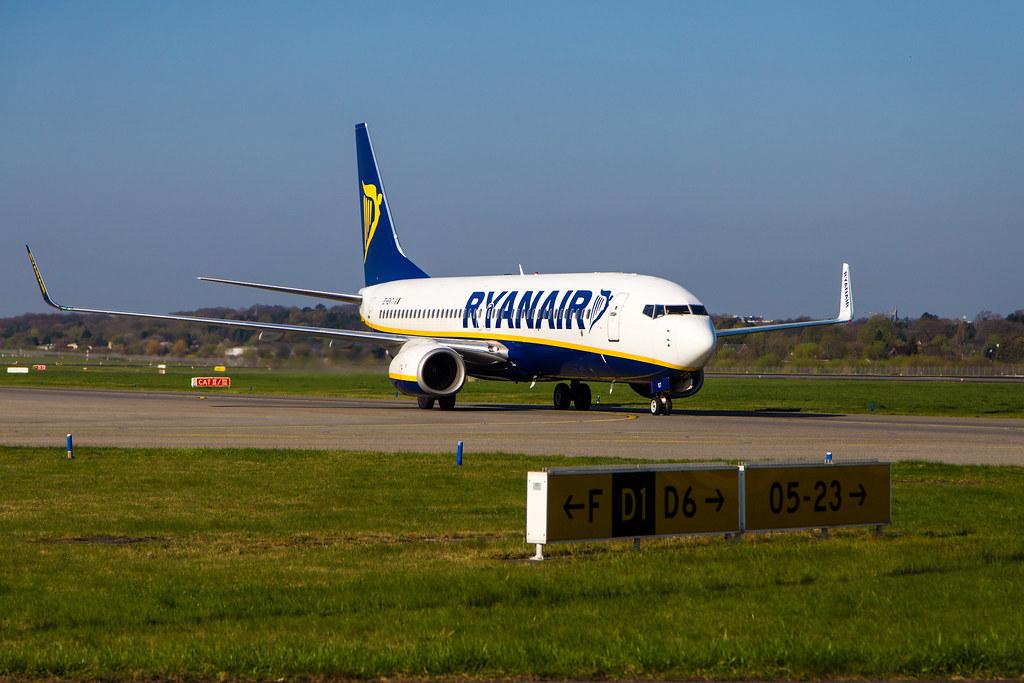 Hamburg Airport: Ryanair (FR / RYR) |  Boeing 737-8AS B738 | EI-EKT | MSN 38505