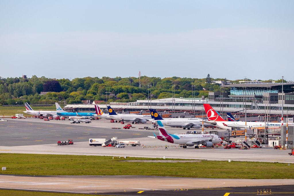 Hamburg Airport: Vorfeld |