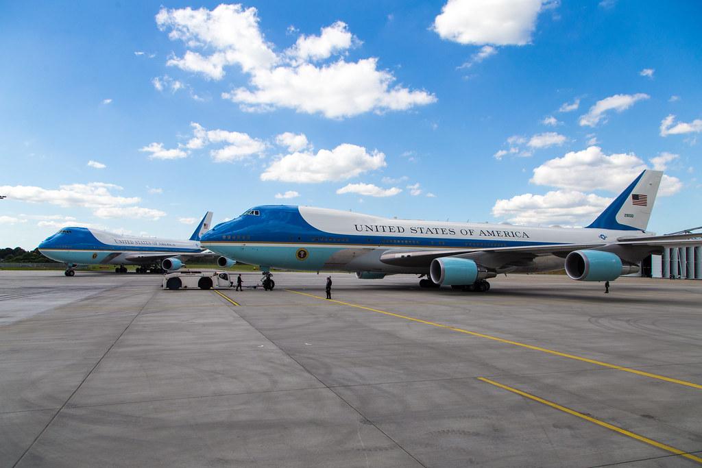 G20 Germany: United States of America Air Force One (AF-1, AF0) Boeing 747-200B USAF VC-25A
