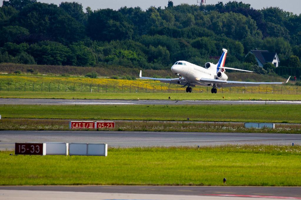 G20 Germany: Frankreich Dassault Falcon 7X