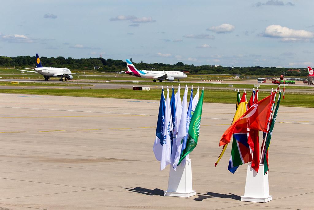 G20 Germany: Fahnen |