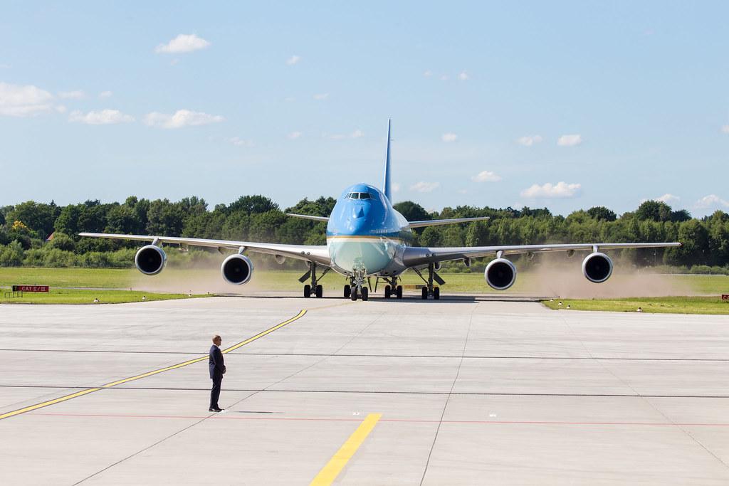 G20 Germany: United States of America Air Force One (AF-1, AF0) Boeing 747-200B USAF VC-25A