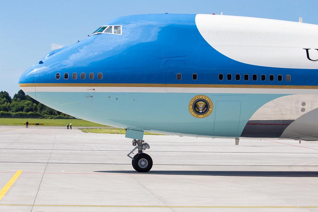 G20 Germany: United States of America Air Force One (AF-1, AF0) Boeing 747-200B USAF VC-25A