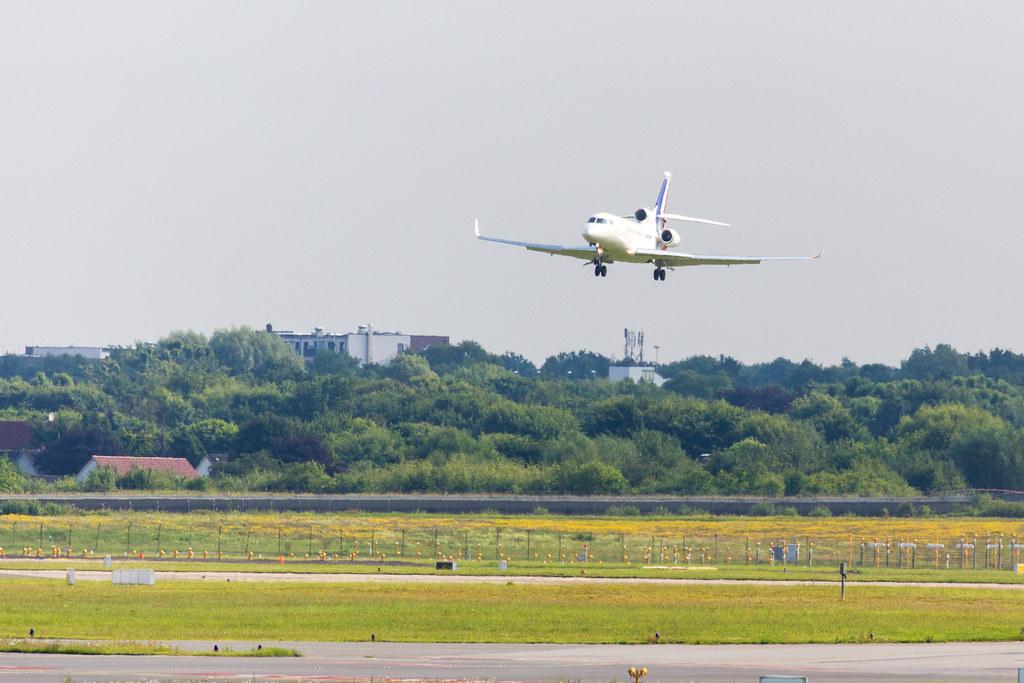 G20 Germany: Frankreich Dassault Falcon 7X