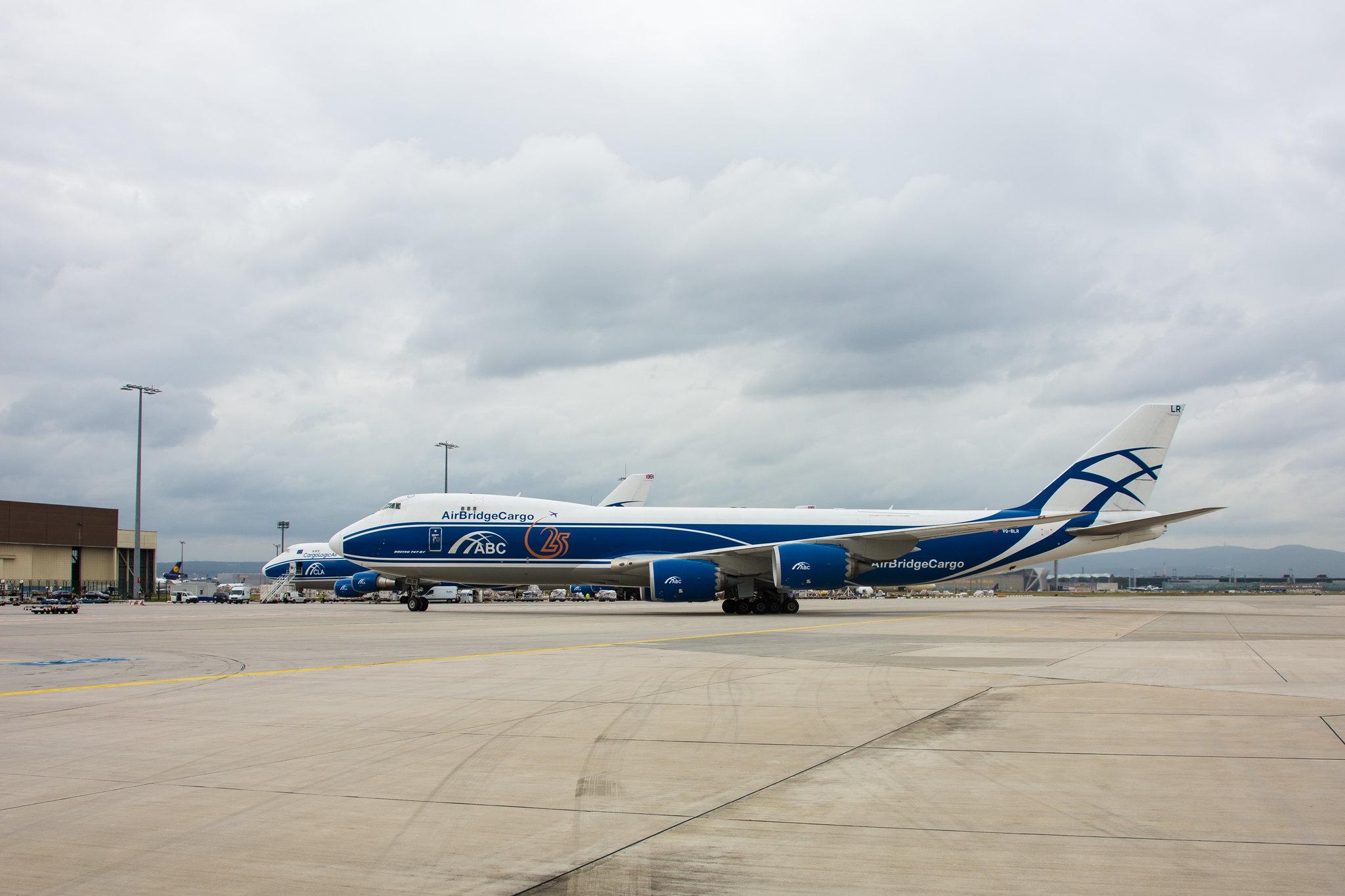 Frankfurt Airport: AirBridgeCargo (RU / ABW) | Operator: AirBridgeCargo Airlines |  Boeing 747-8HV(F) B748 | VQ-BLR | MSN 37668