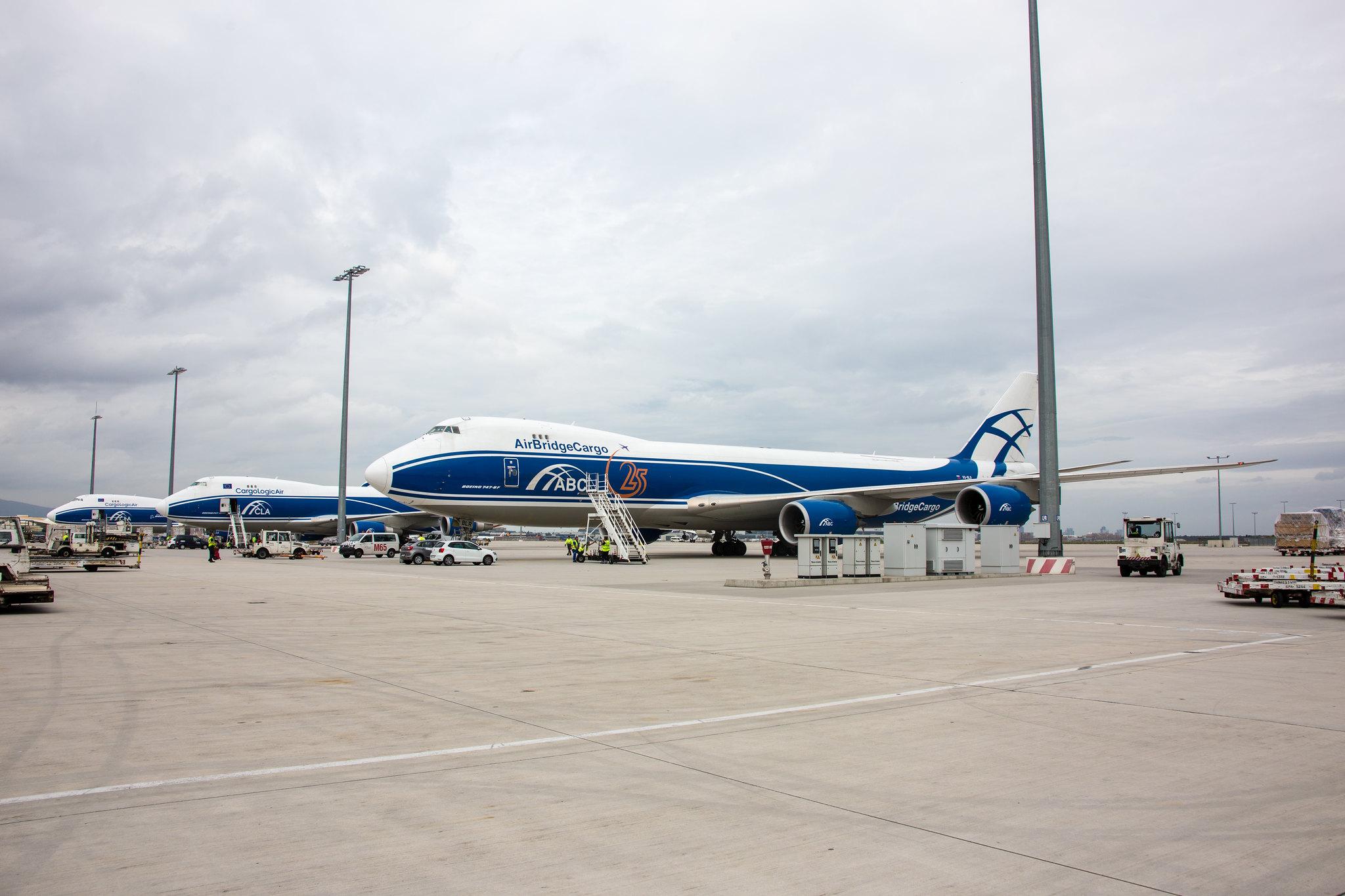Frankfurt Airport: AirBridgeCargo (RU / ABW) | Operator: AirBridgeCargo Airlines |  Boeing 747-8HV(F) B748 | VQ-BLR | MSN 37668