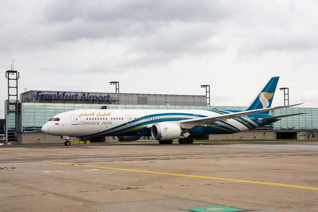 Spottertour am FRA: Oman Air Boeing 787-8 Dreamliner B788
