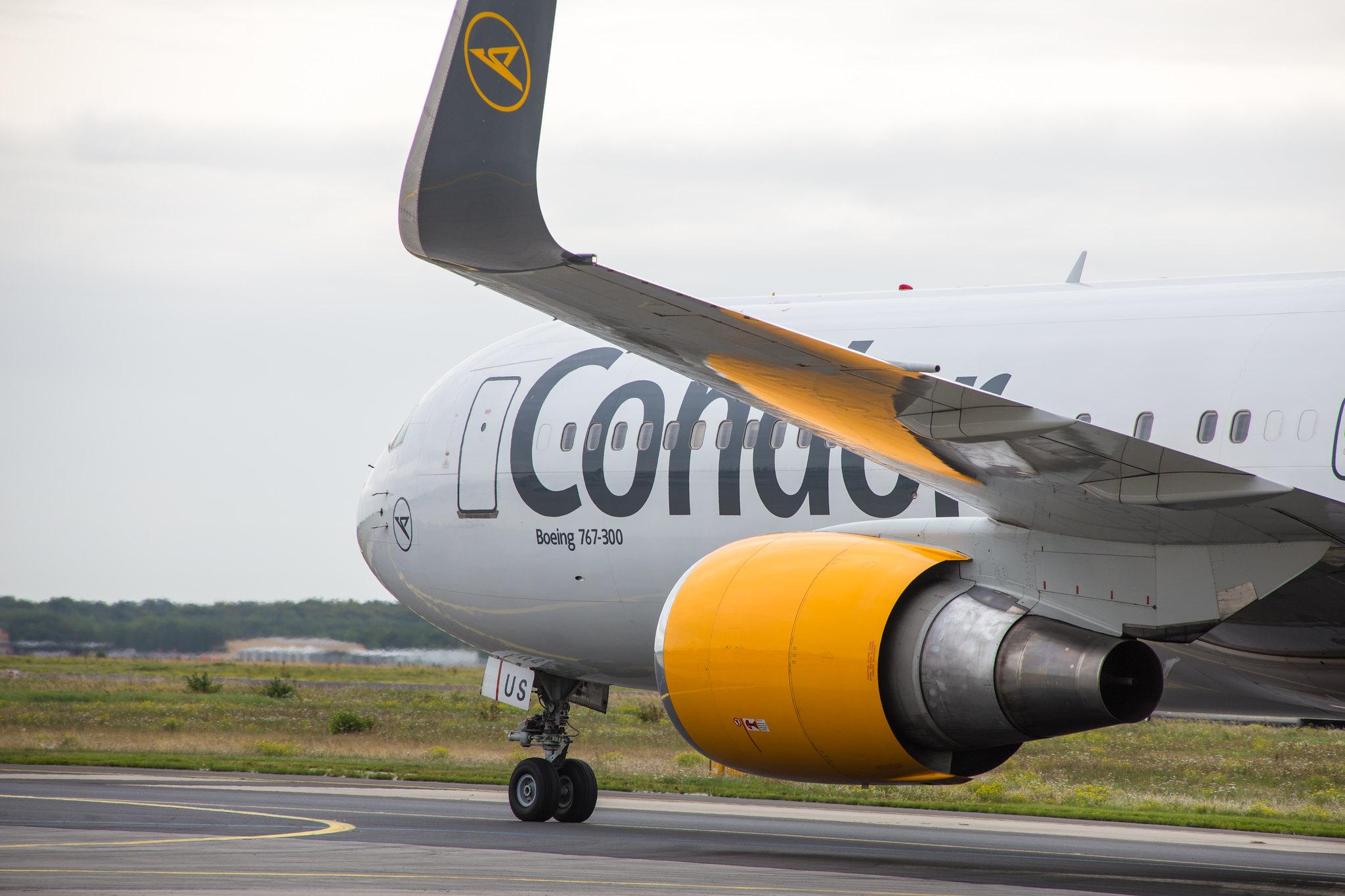 Frankfurt Airport: Condor (DE / CFG) |  Boeing 767-38E(ER) B763 | D-ABUS | MSN 30840