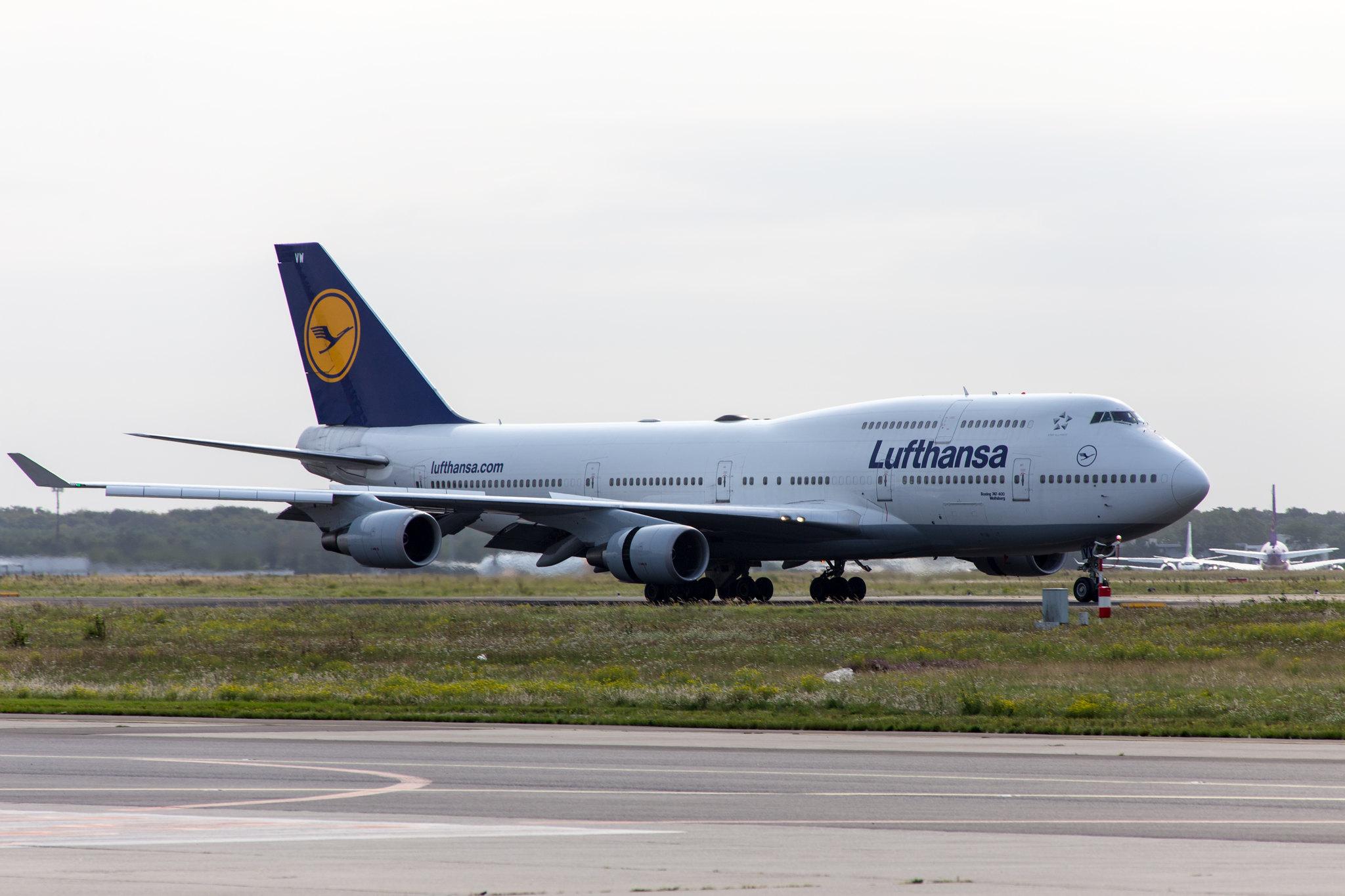 Frankfurt Airport: Lufthansa (LH / DLH) |  Boeing 747-430 B744 | D-ABVW | MSN 29493