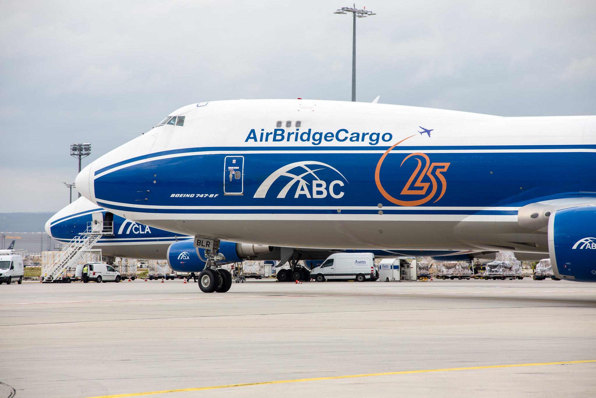 Frankfurt Airport: AirBridgeCargo (RU / ABW) | Operator: AirBridgeCargo Airlines |  Boeing 747-8HV(F) B748 | VQ-BLR | MSN 37668