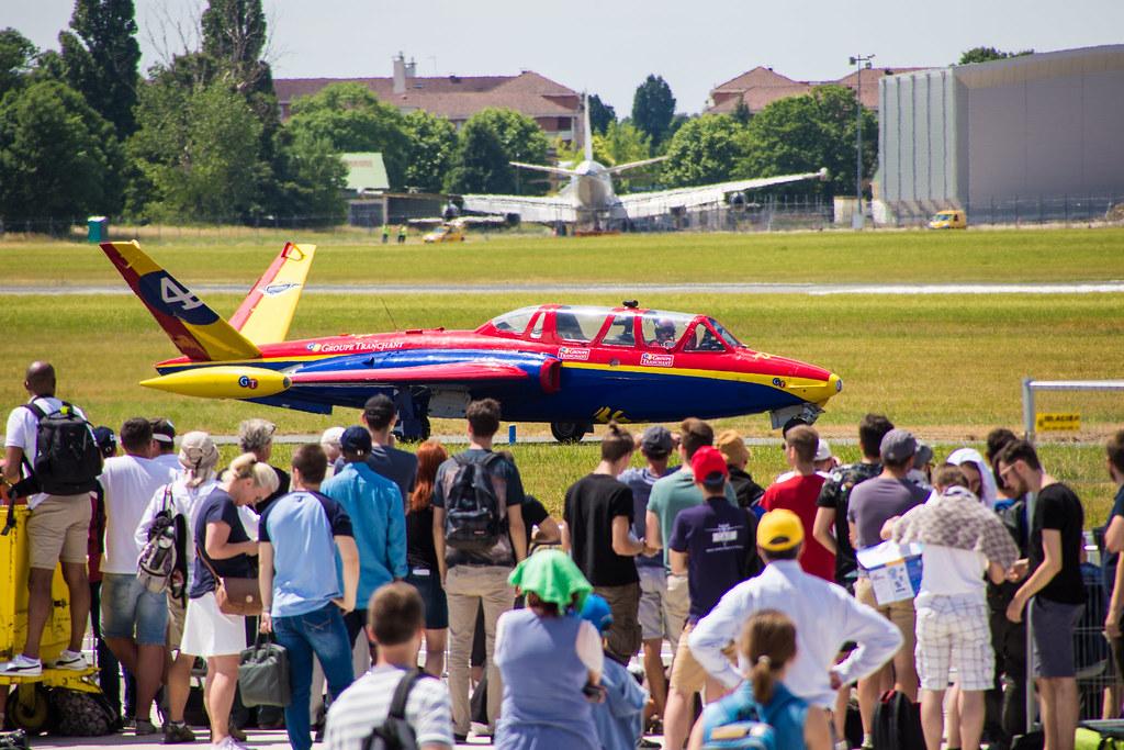 Paris Air Show: Zuschauer bei der Pariser Air Show |