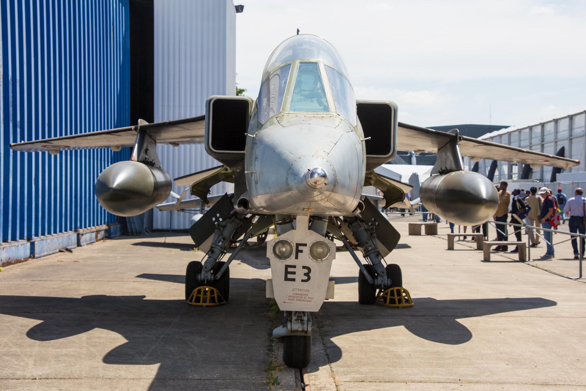 Paris Air Show 2017: SEPECAT Jaguar Angriffsflugzeug