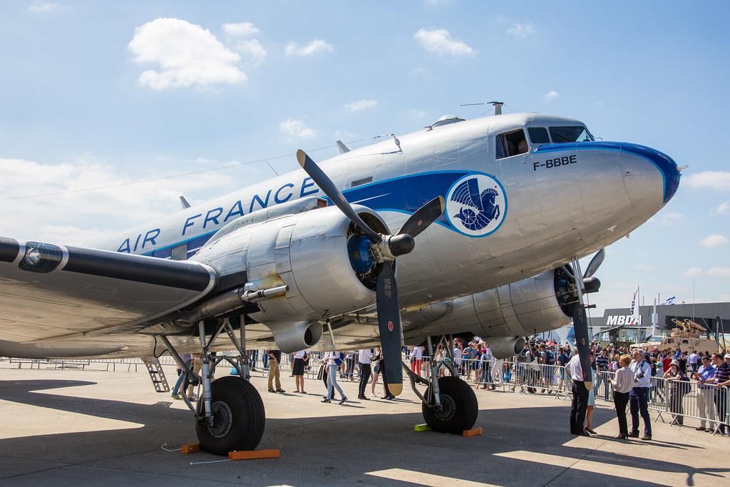 Paris Air Show 2017: Air France Douglas DC-3 F-BBBE