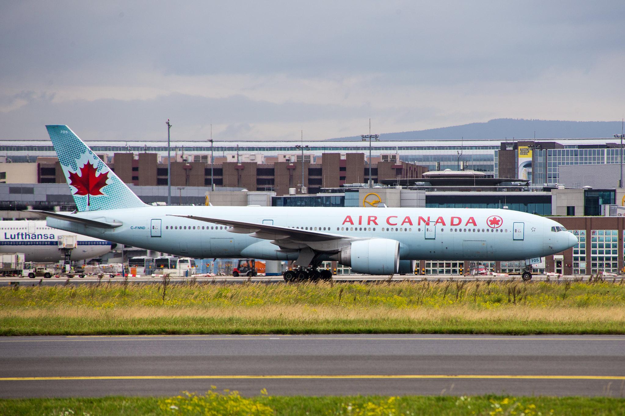 Frankfurt Airport: Air Canada (AC / ACA) |  Boeing 777-233(LR) B77L | C-FNND | MSN 35246