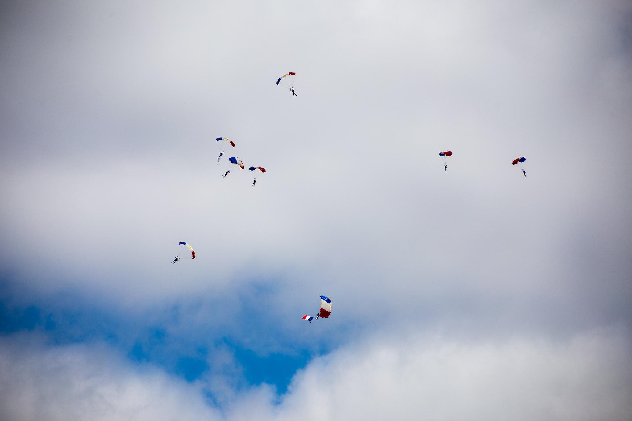 Paris Air Show 2017: Fallschirmspringer