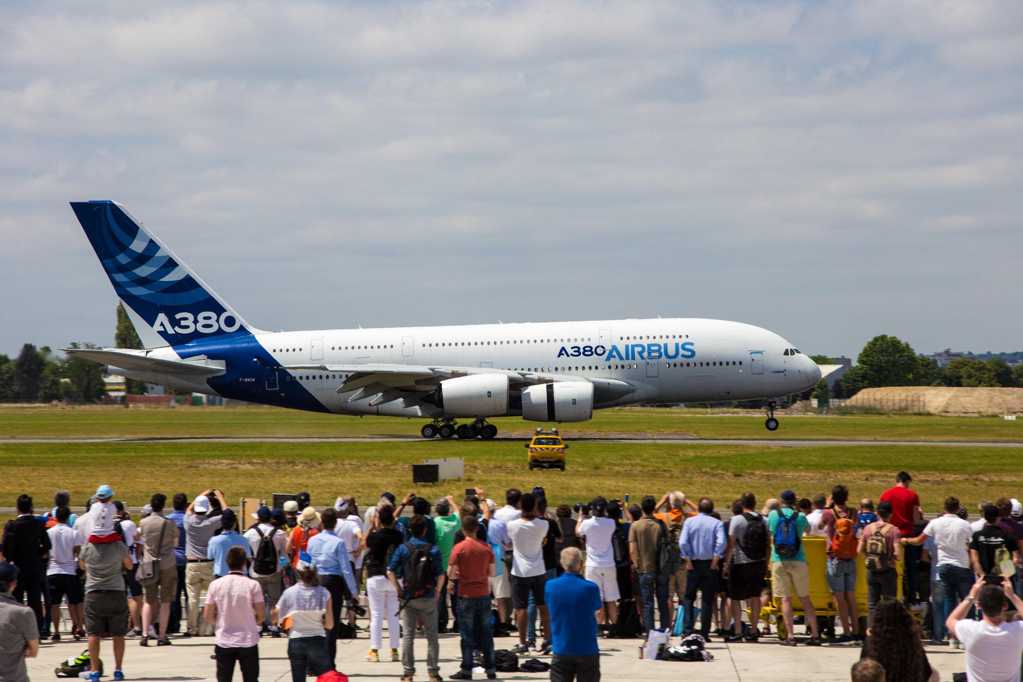 Paris Air Show 2017: Airbus (/ AIB) |  Airbus A380-841 A388 | F-WWOW | MSN 001
