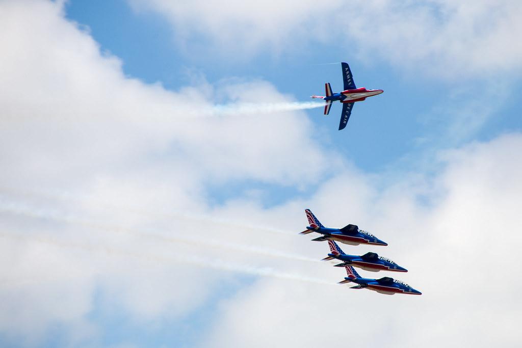 Paris Air Show 2017: Fliegerstaffel der französischen Luftwaffe