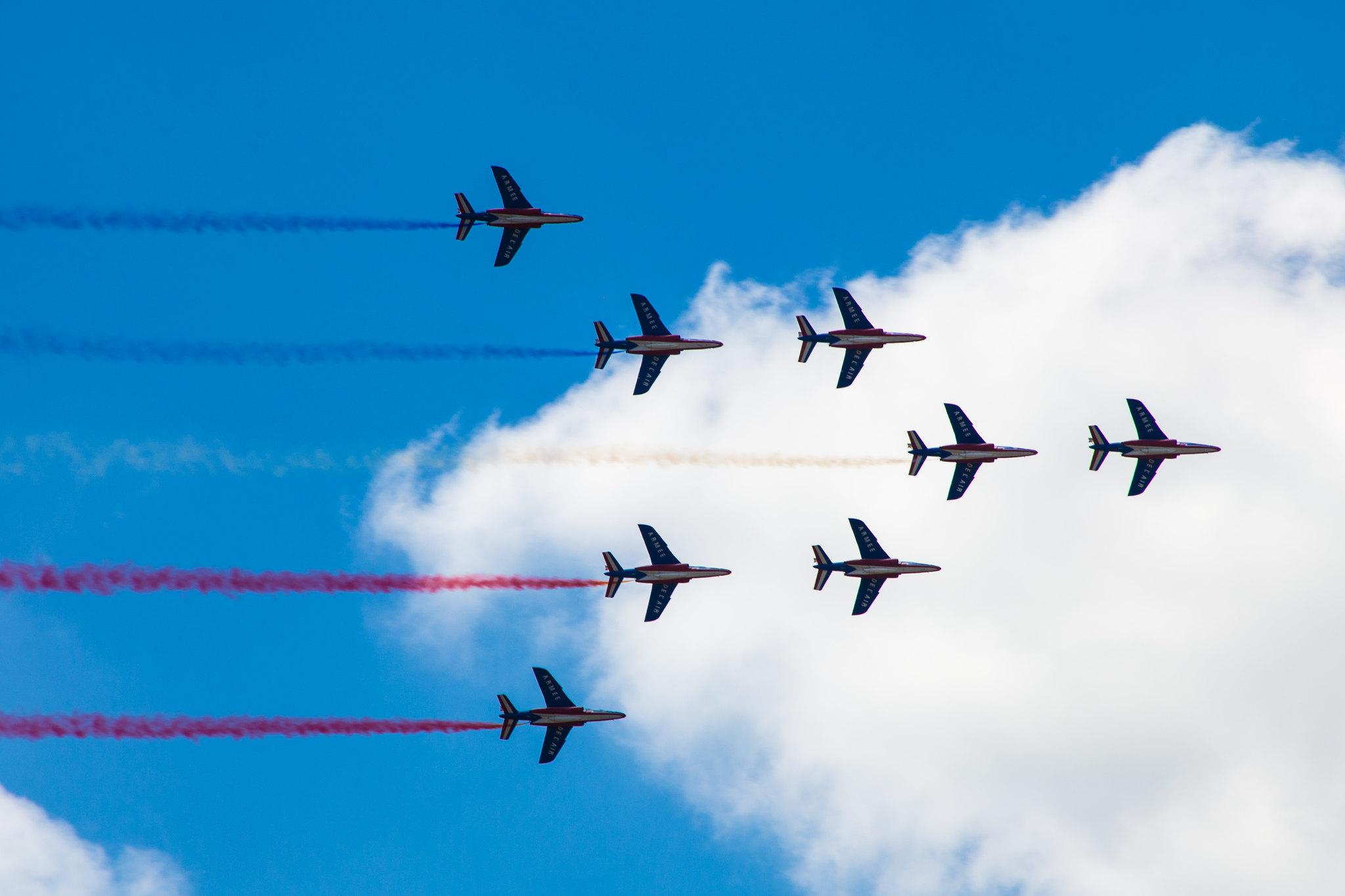 Paris Air Show 2017: Fliegerstaffel der französischen Luftwaffe