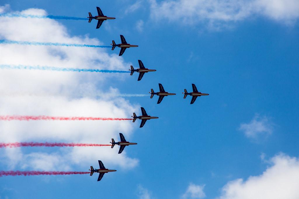 Paris Air Show 2017: Fliegerstaffel der französischen Luftwaffe