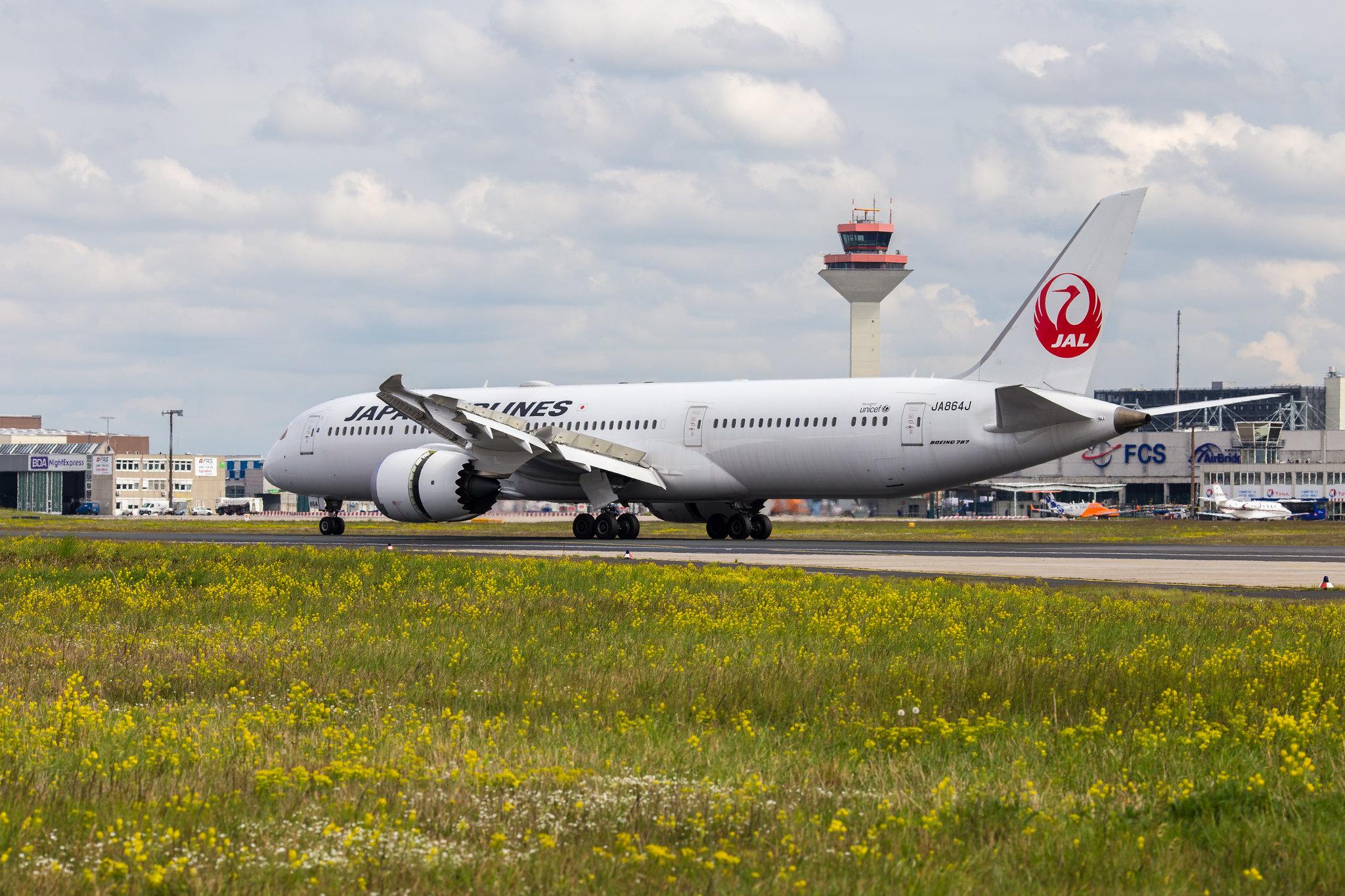 Frankfurt Airport: Japan Airlines (JL / JAL) |  Boeing 787-9 Dreamliner B789 | JA864J | MSN 34858