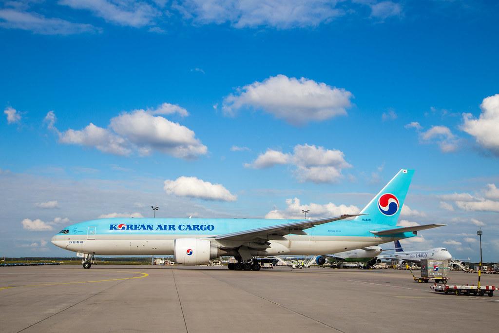 Frankfurt Airport: Korean Air Cargo (KE / KAL) | Operator: Korean Air |  Boeing 777-FB5 B77L | HL8251 | MSN 37639